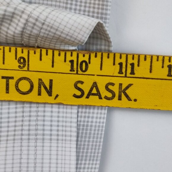 Ben Hogan flat front golf shorts grey plaid men's size 36 - Picture 10 of 10